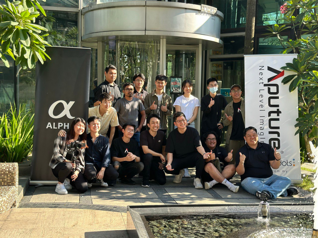 Sony Pre-Wedding Videography Workshop with Aputure Lighting: A Day of Cinematic Mastery