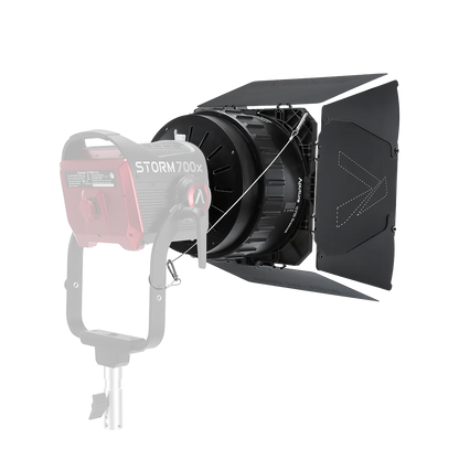 [PREORDER-DELIVERY FEBUARY] CF10 Fresnel and Barn Doors Kit for STORM 700x