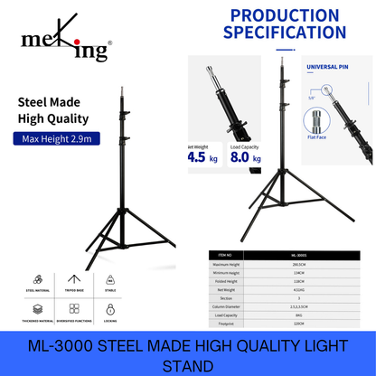 [PRE-ORDER] Combo Halo 300x + Light Dome 90 + reflector + amaran Go + Light Stand