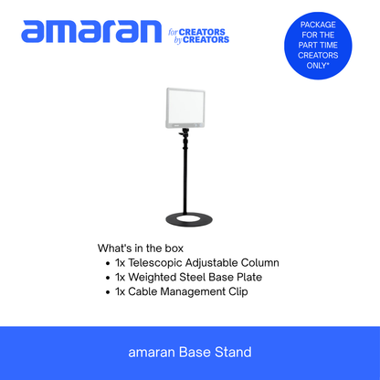 [PRE-ORDER] Combo amaran verge basic + base stand + amaran Go
