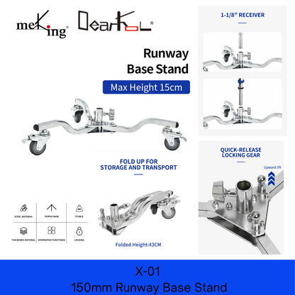 Meking X-01 ,  150mm Runway Base Stand