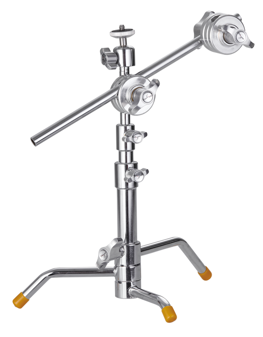 Meking DC-101 , 480mm Pocket Mini C Stand With Ball Head / Grip Head
