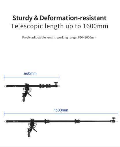 Meking L-1117 Boom Arm with Sand Bag, Max Load 2Kg (STAND NOT INCLUDED)