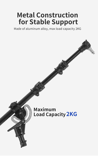 Meking L-1117 Boom Arm with Sand Bag, Max Load 2Kg (STAND NOT INCLUDED)