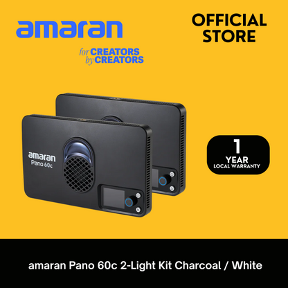 amaran Pano 60c 2-Light Kit (PRE-ORDER)