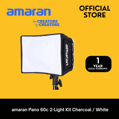 amaran Pano 60c 2-Light Kit (PRE-ORDER)