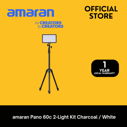 amaran Pano 60c 2-Light Kit (PRE-ORDER)