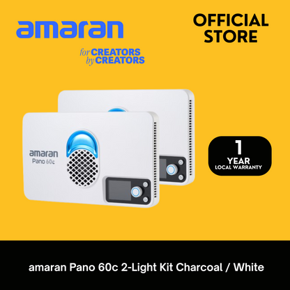 amaran Pano 60c 2-Light Kit (PRE-ORDER)
