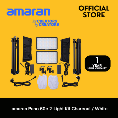 amaran Pano 60c 2-Light Kit (PRE-ORDER)